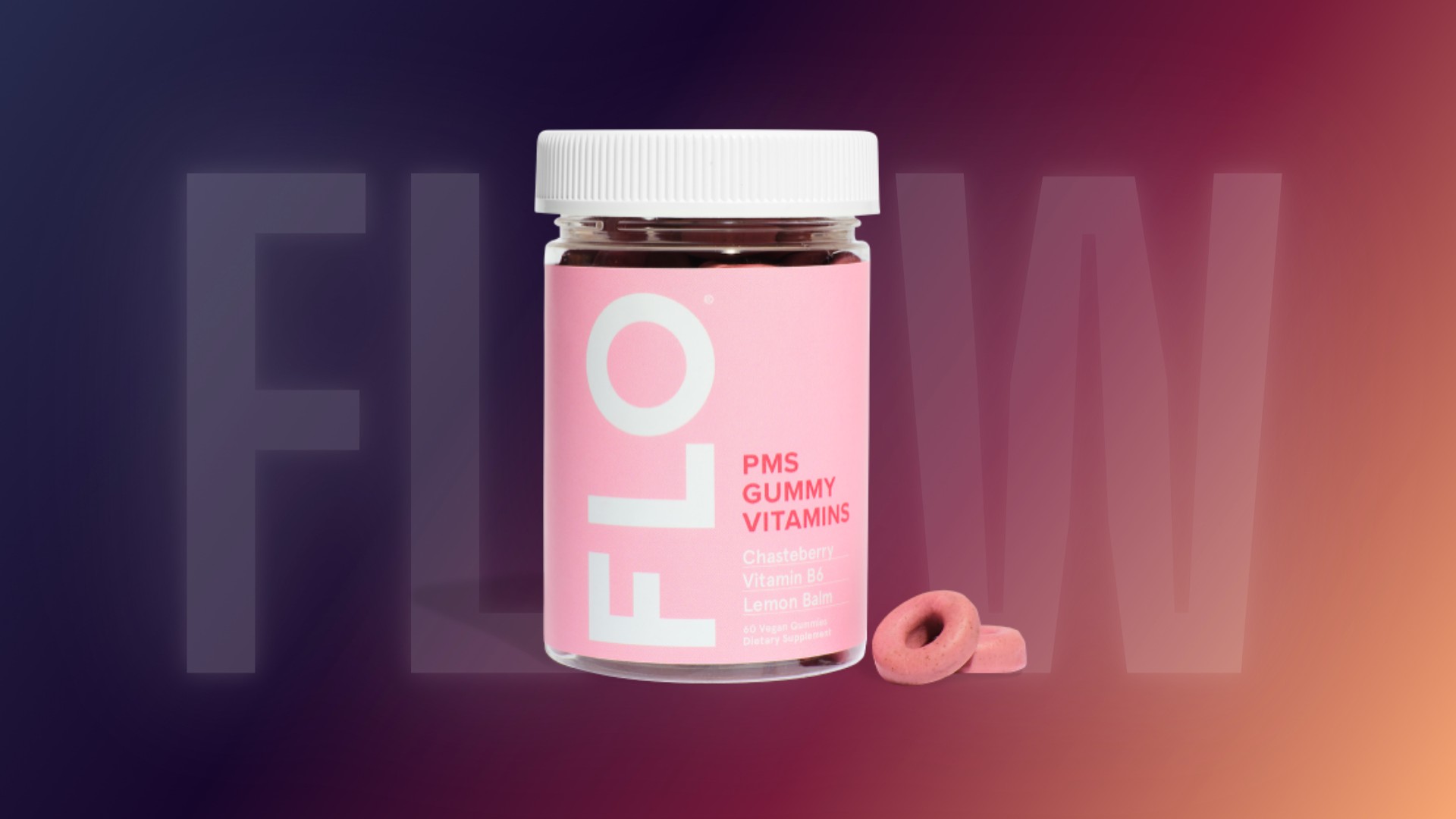 FLO The Pre-Menstrual Symptoms (PMS) Gummy Vitamins The Pink Mercy